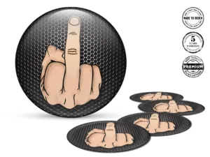 Custom dome stickers Premium Quality Sleek Labels